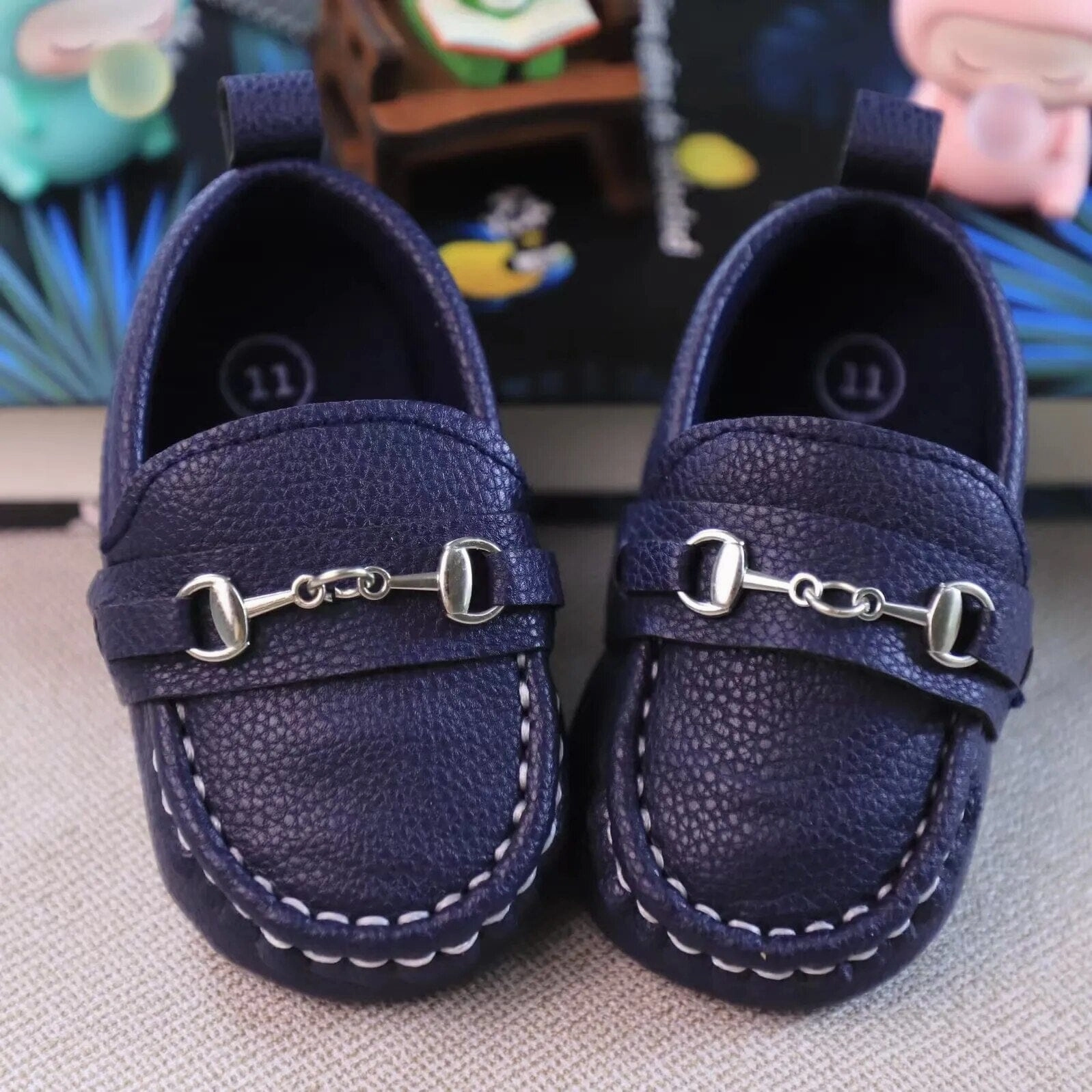 Baby Blossom Boys Shoes Valentino Rockstud Loafers
