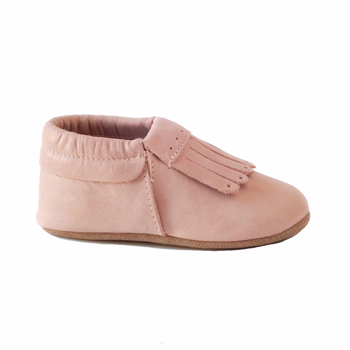Designer Loafers On Sale Baby Loafers - Old Rose