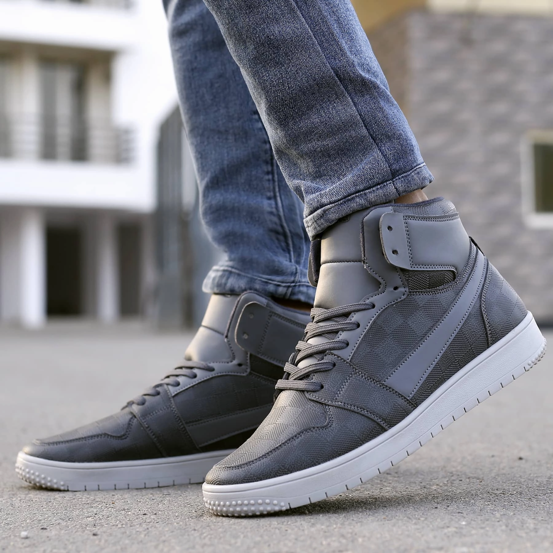 Bacca Bucci Street Samurai Powder Blue Flat Shoes