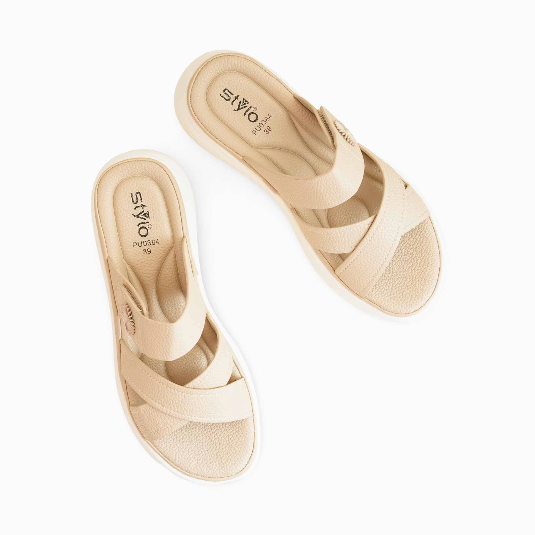 Reddit Slippers Beige Formal Slipper PU0384