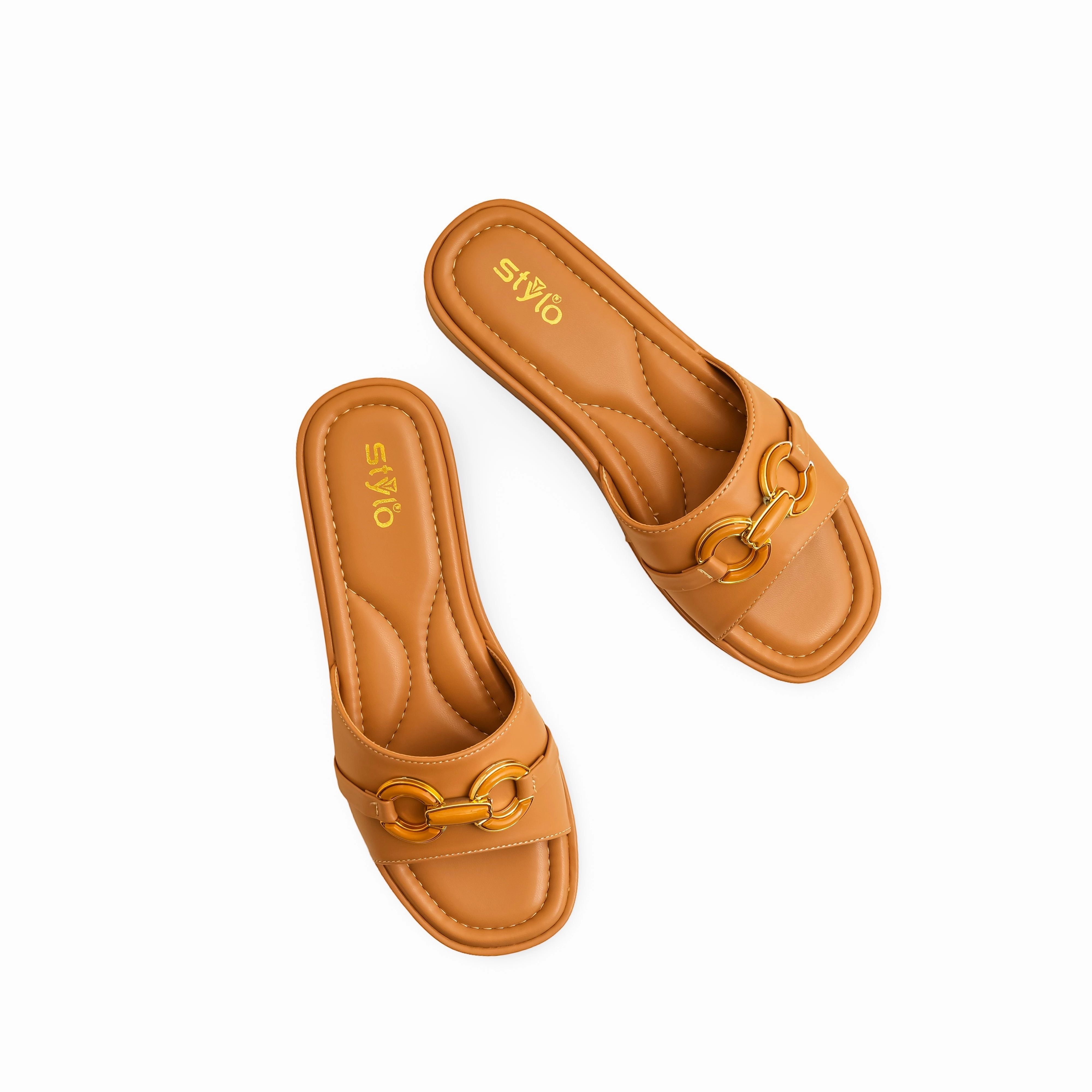 Beige Formal Slipper PU0536 Slippers Coleus