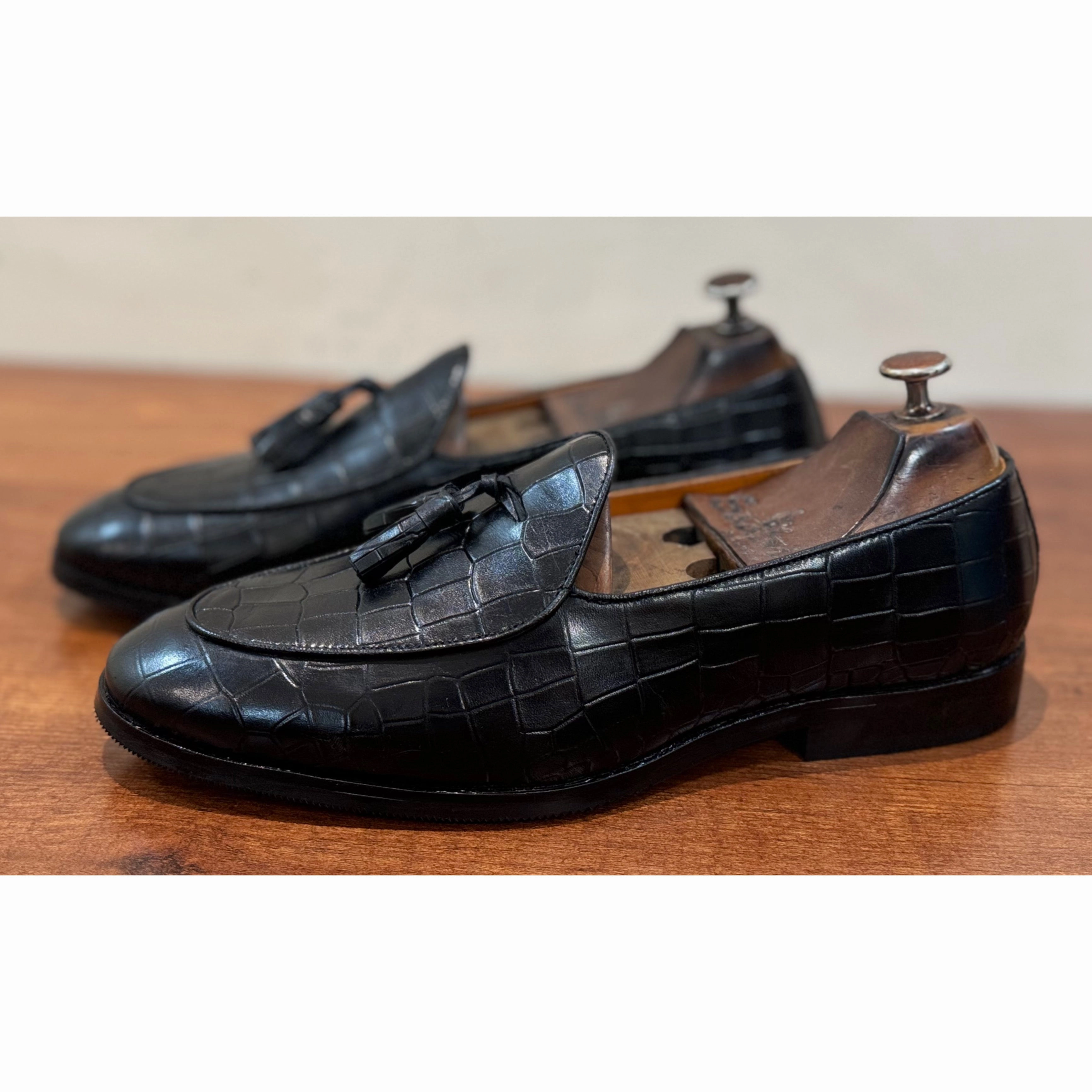 Belgian Loafers Croco Heydude Loafers