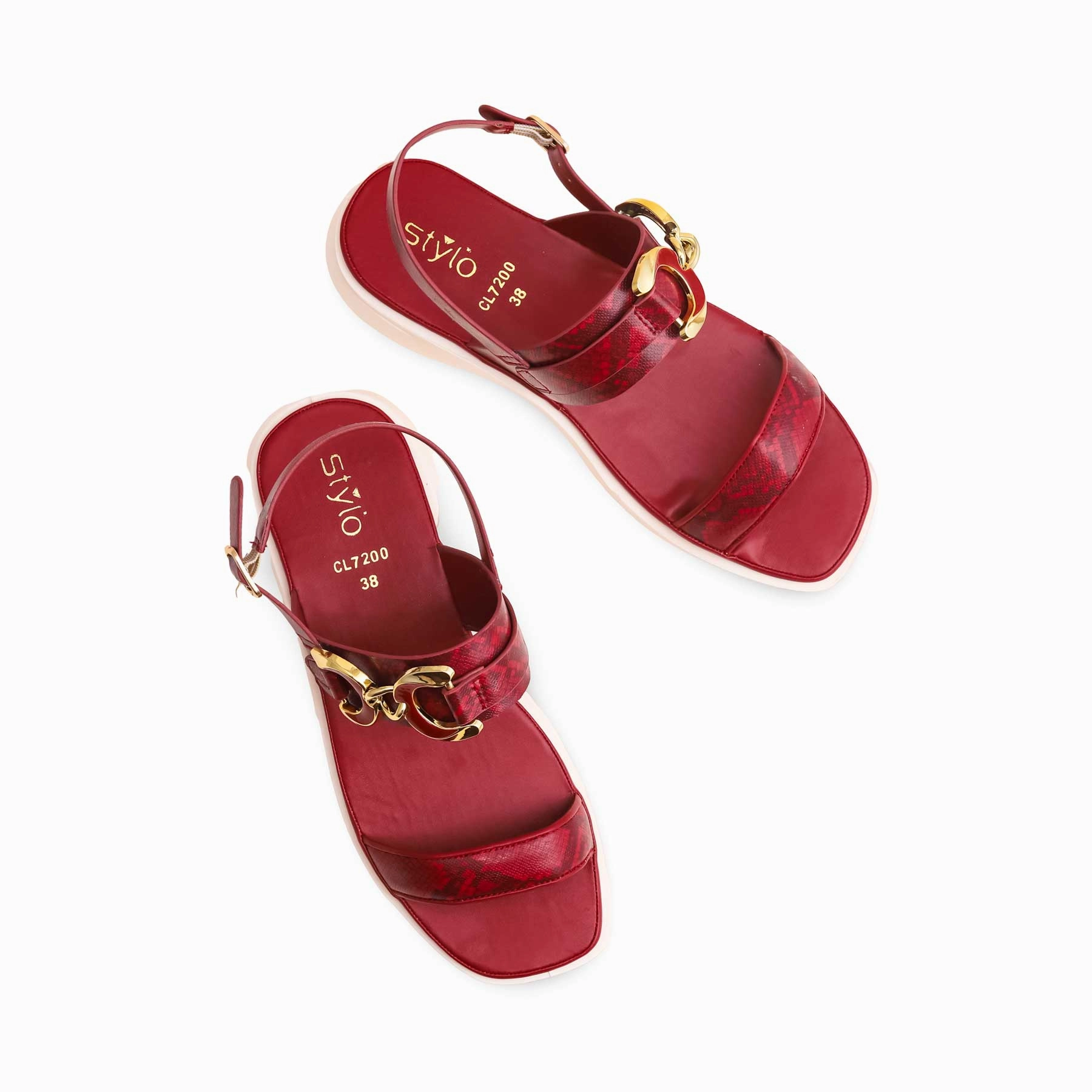 Best Casual Shoes For Pronation Maroon Casual Sandal CL7200