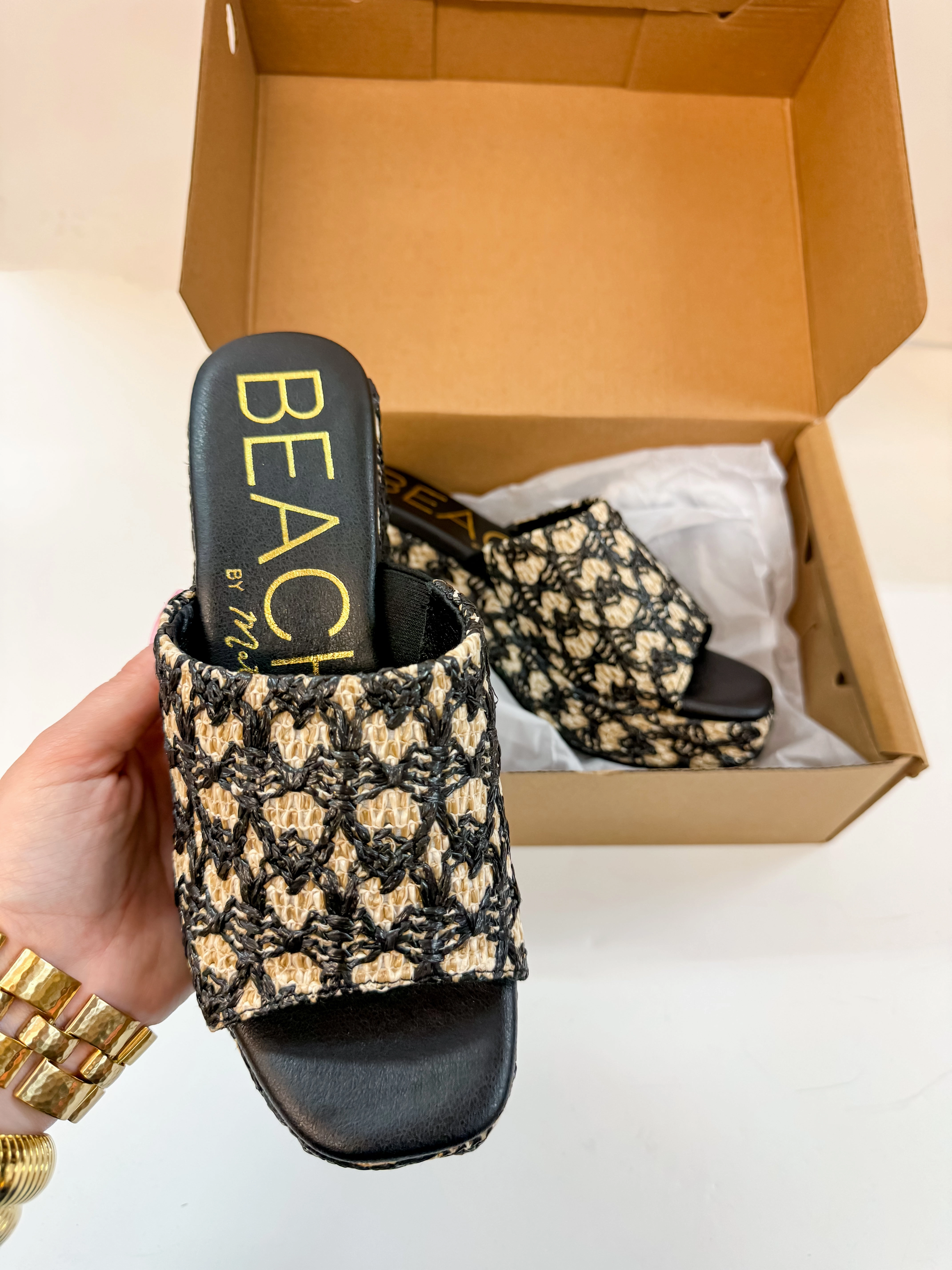 Best Flip Flops For Water Matisse | Cruz Multi-Color Platform Sandal in Black