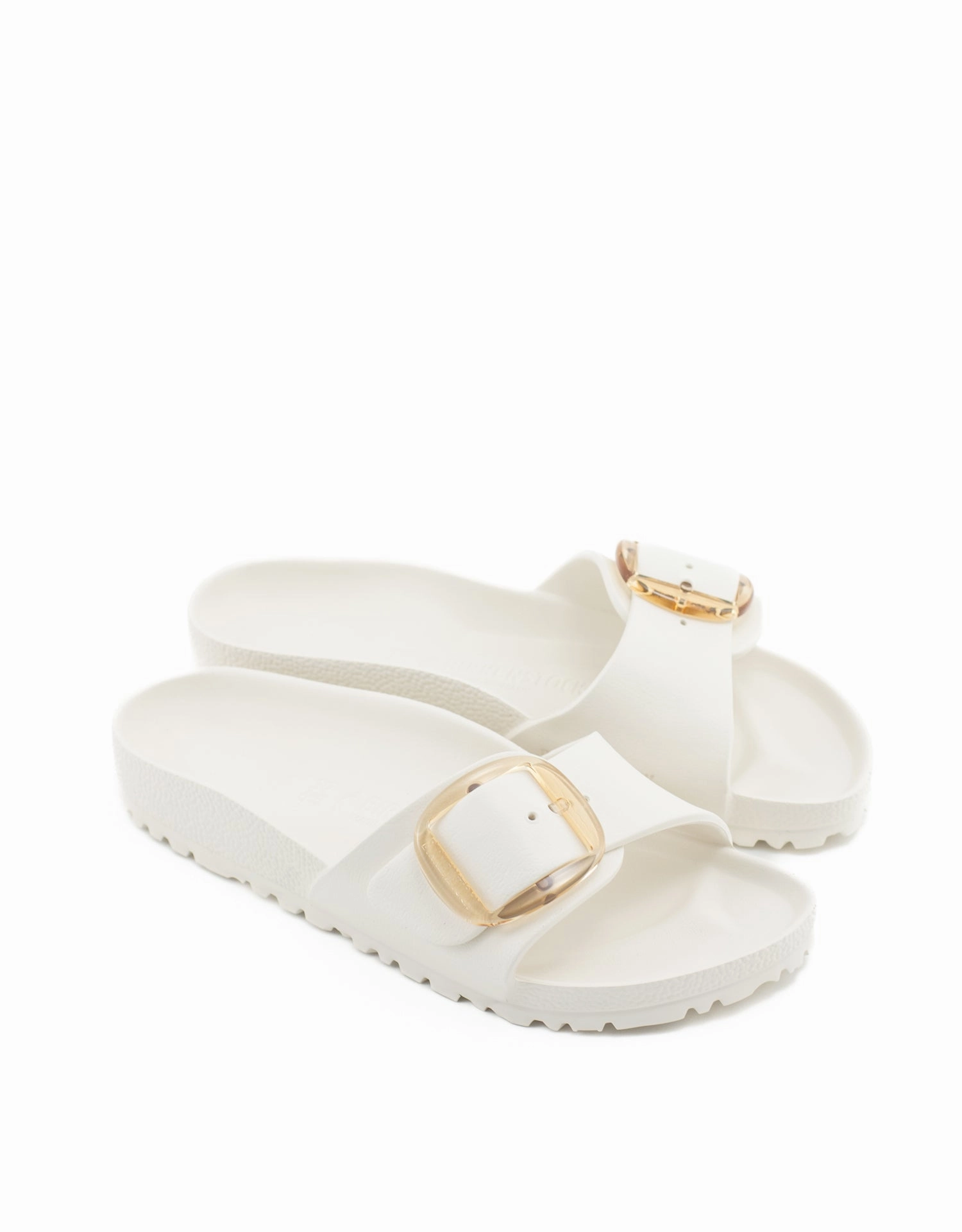 Birkenstock  Madrid Big Buckle EVA Narrow - Eggshell Diy Glitter Flip Flops