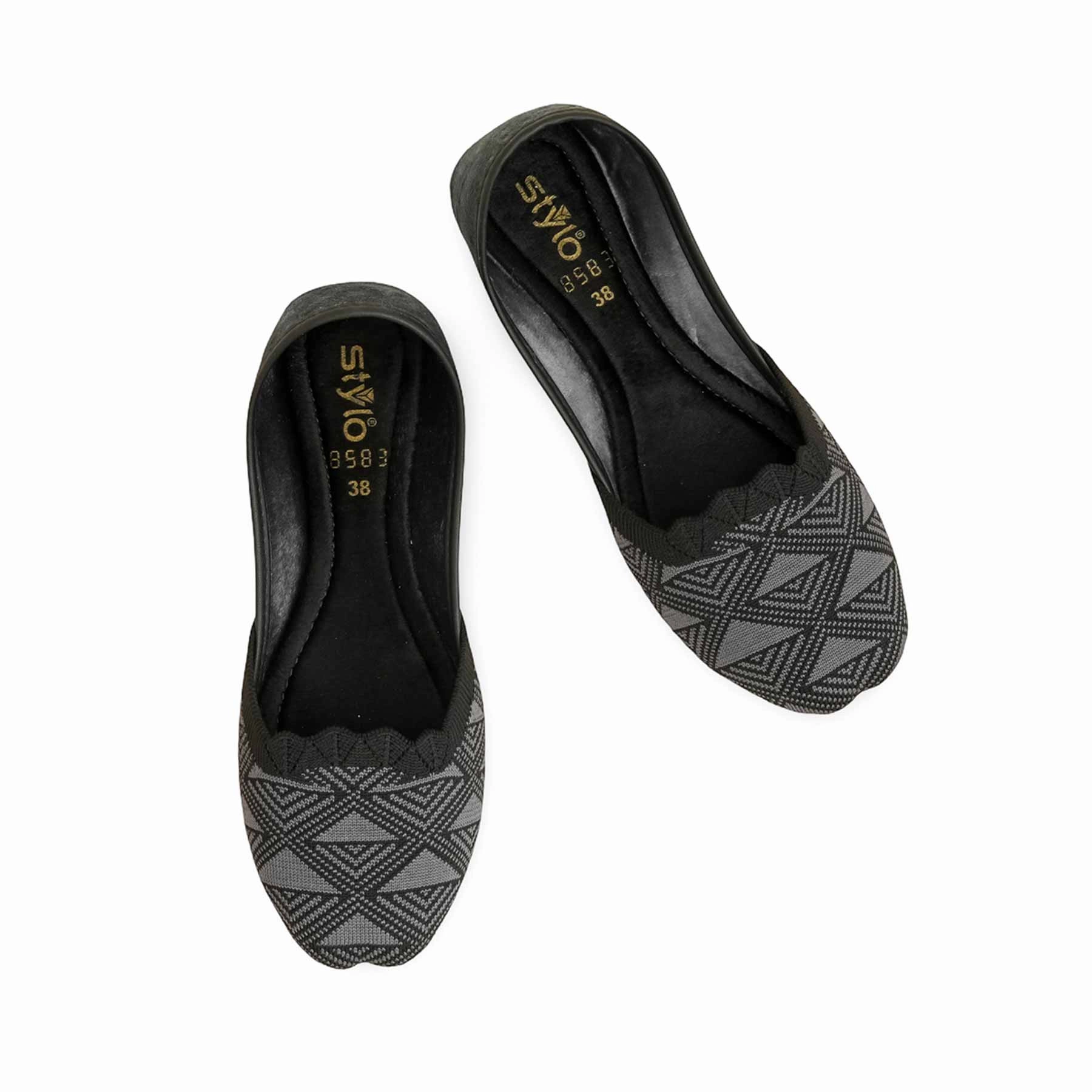 Black Casual Khusa EC8583 Winter Casual Shoes For Sale