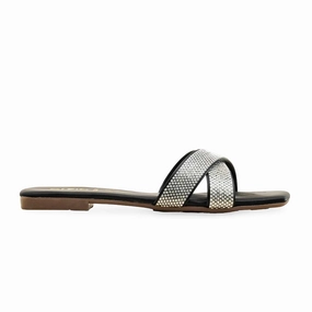 Hey Dude Phoenix Slides Black Casual Slipper CL2097