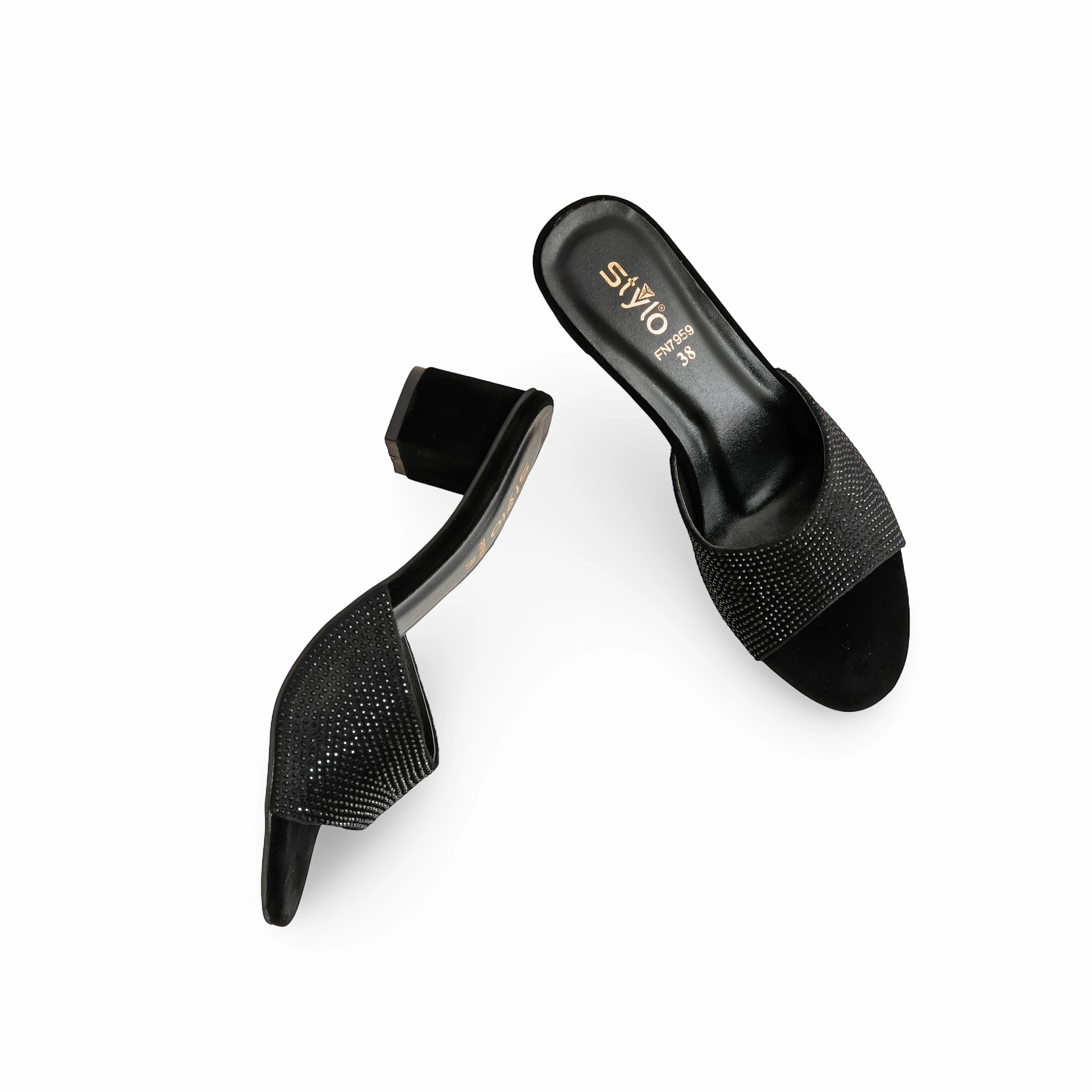 Black Fancy Slipper FN7959 Fairy Slippers Foals