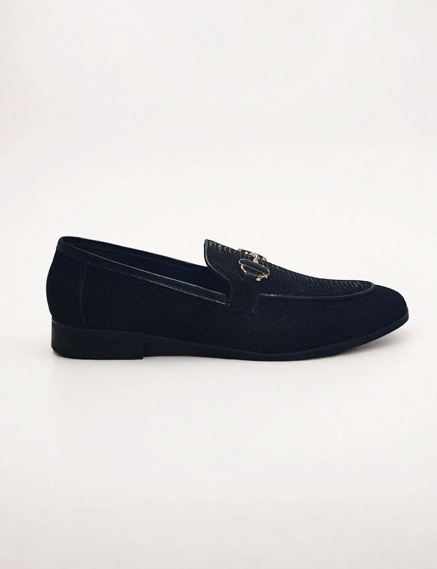 Black Formal Shoes for Men Jelly Shoes Ballet Flats