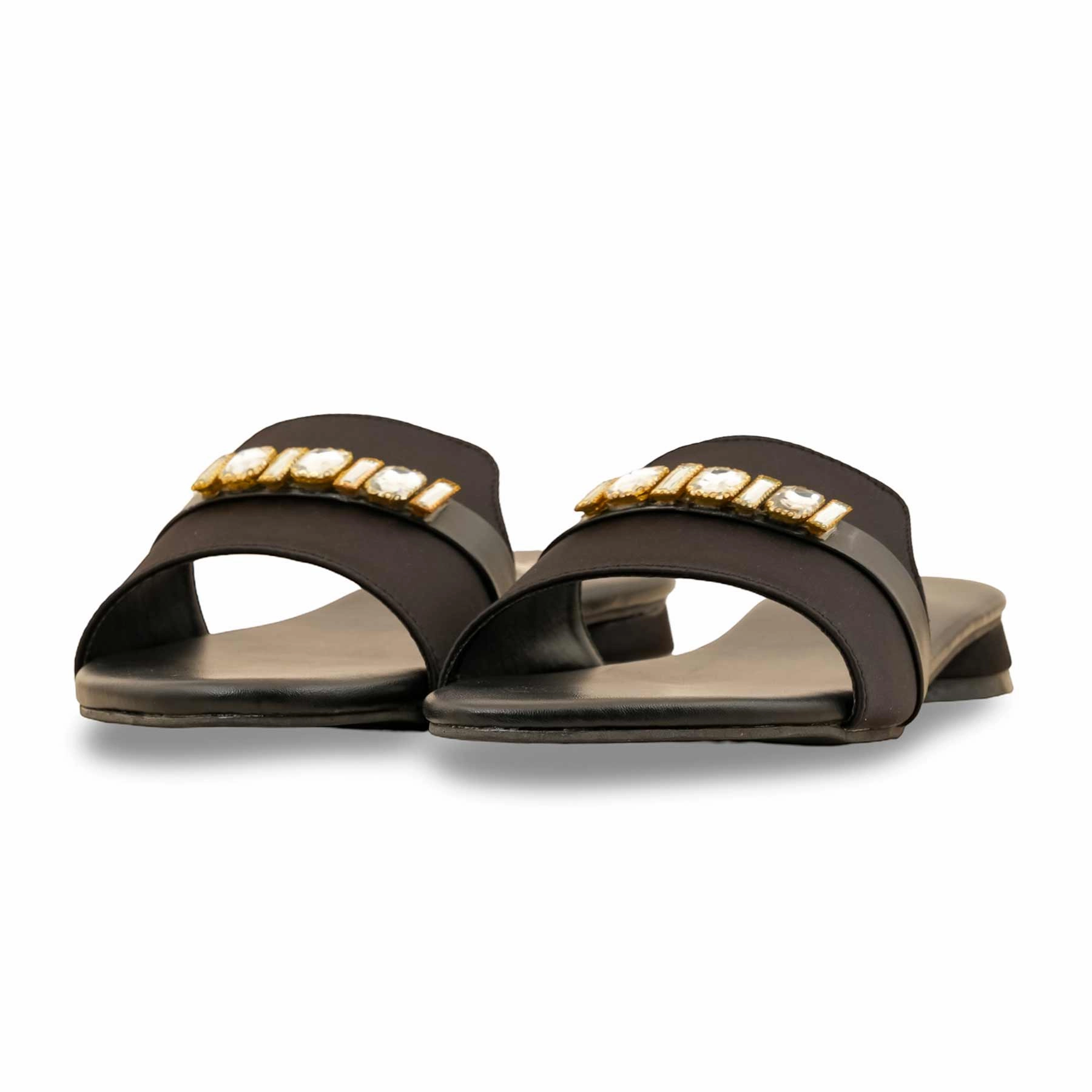 Black Formal Slipper FR8385 Hotel Slippers