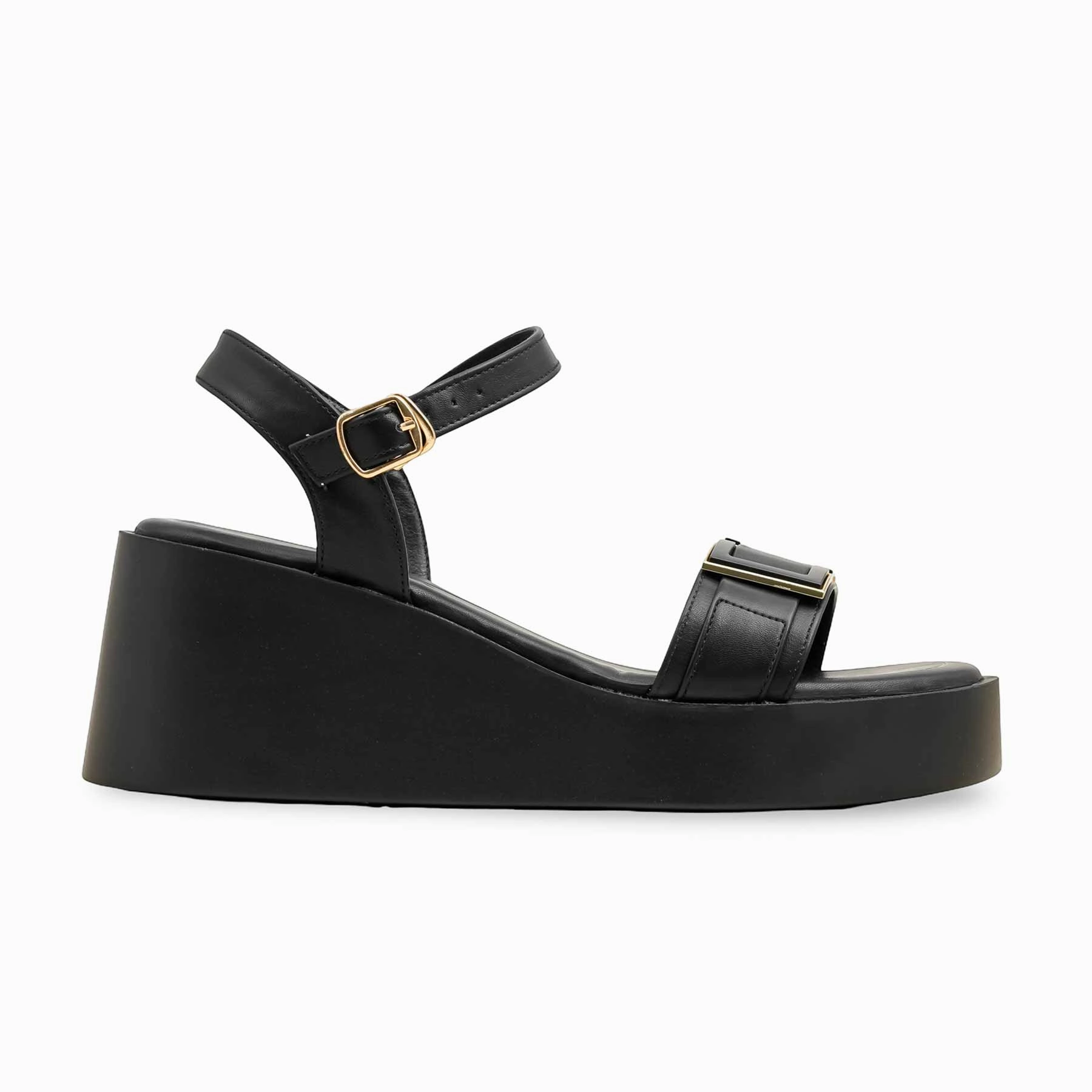 Sandals Bahamas Emerald Bay Black Formal Women Sandal PU0389