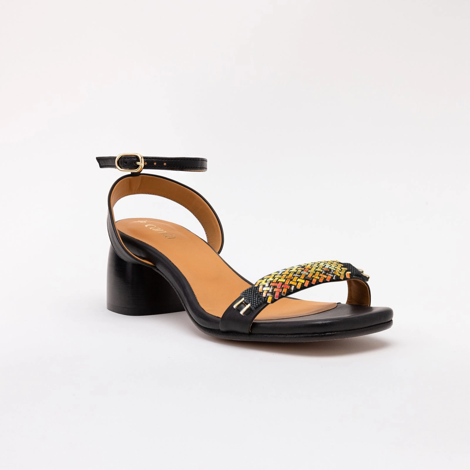Flip Flops Sandals Black Heeled Swap Sandal Volcanic