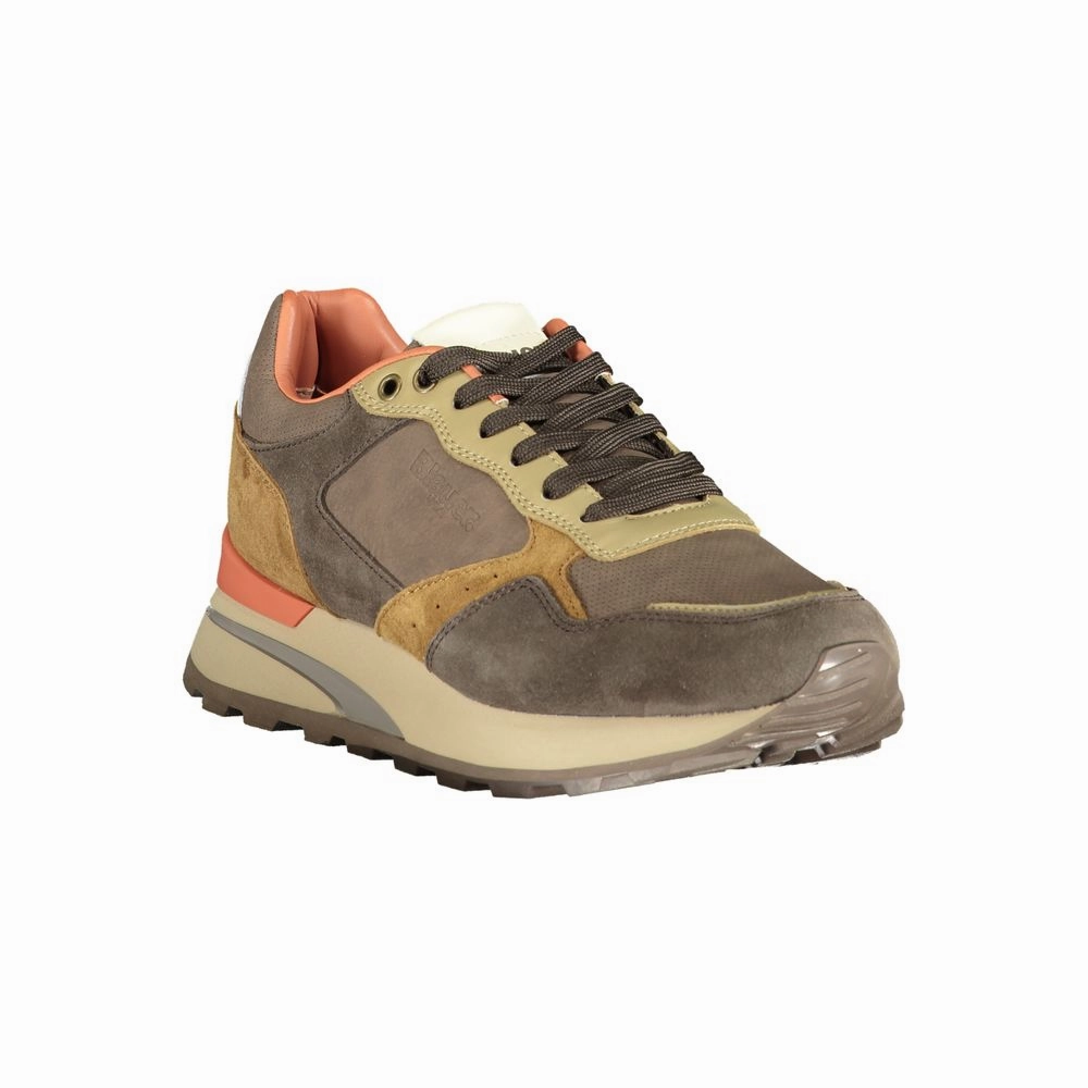 Sneakers Ozweego Blauer Brown Polyethylene Men Sneaker