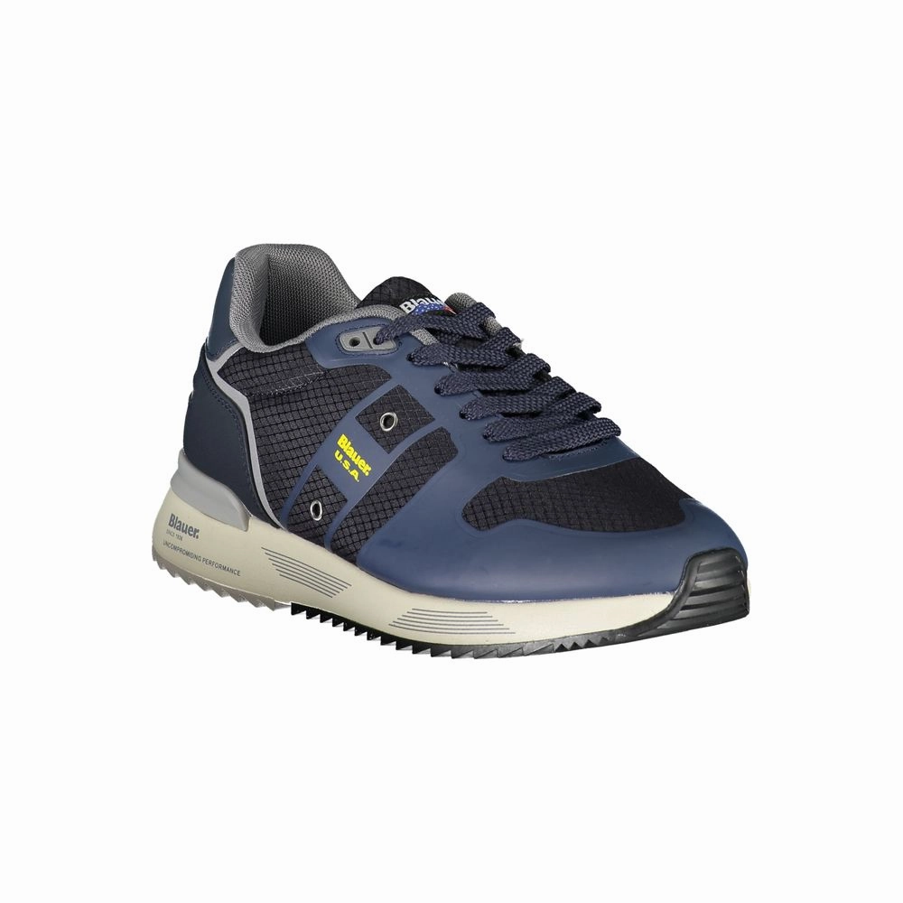 Blauer Dapper Blue Sneakers with Contrast Detailing Best Cross Training Sneakers