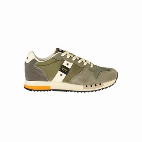 Talia Sneakers Blauer Green Polyester Men Sneaker