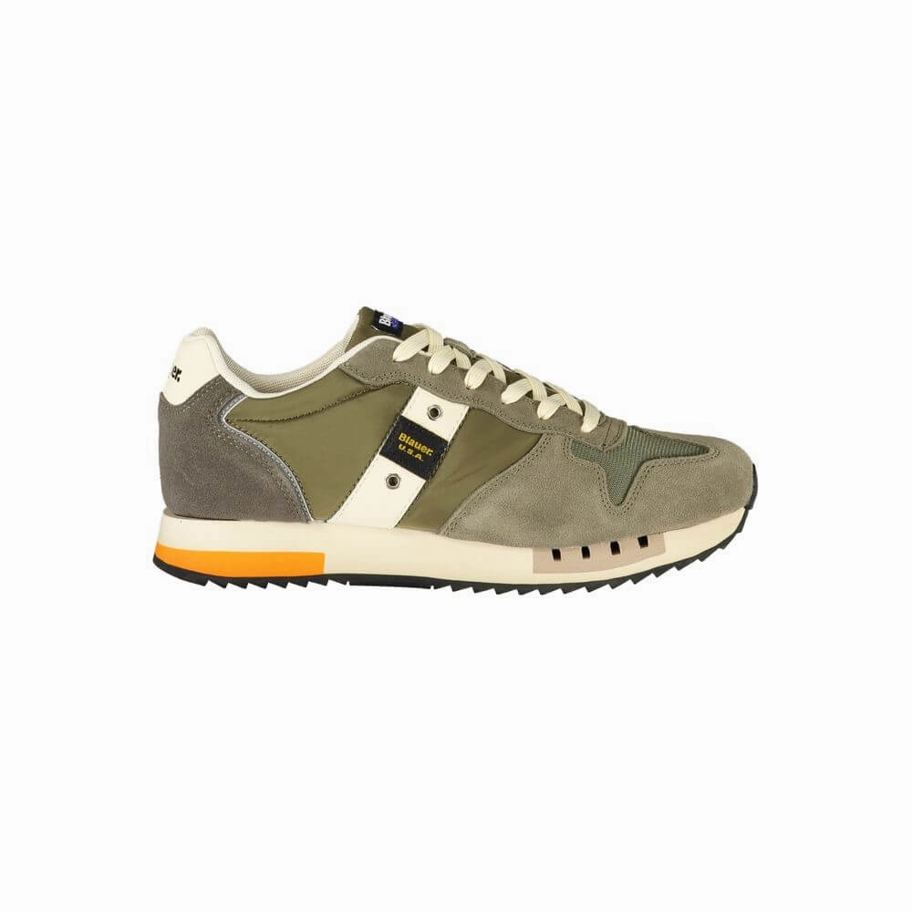 Carl Langenfeld Sneakers Blauer Green Polyester Men Sneaker