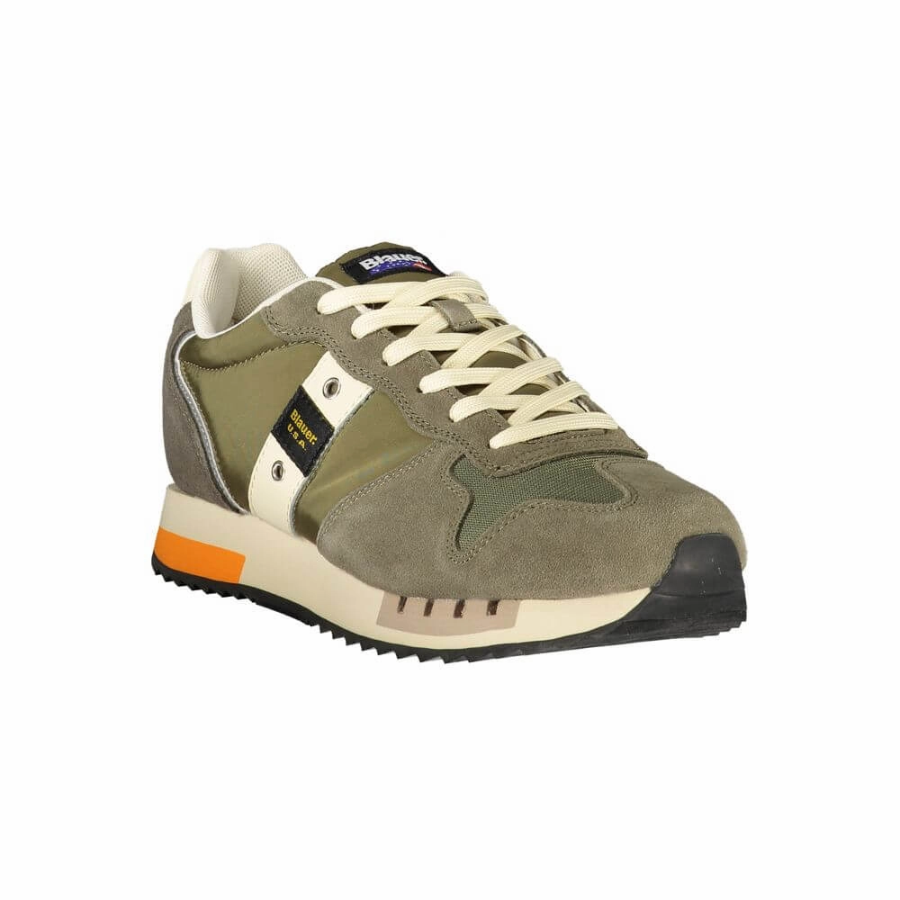 Marshmallow Sneakers Blauer Green Polyester Men Sneaker