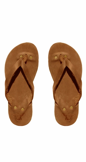 Leather Flip Flops Snoopy Flip Flops