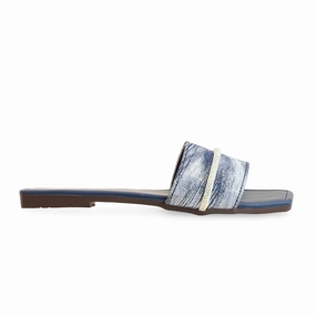 Blue Casual Slipper CL2027 Sherpa Clog Slippers