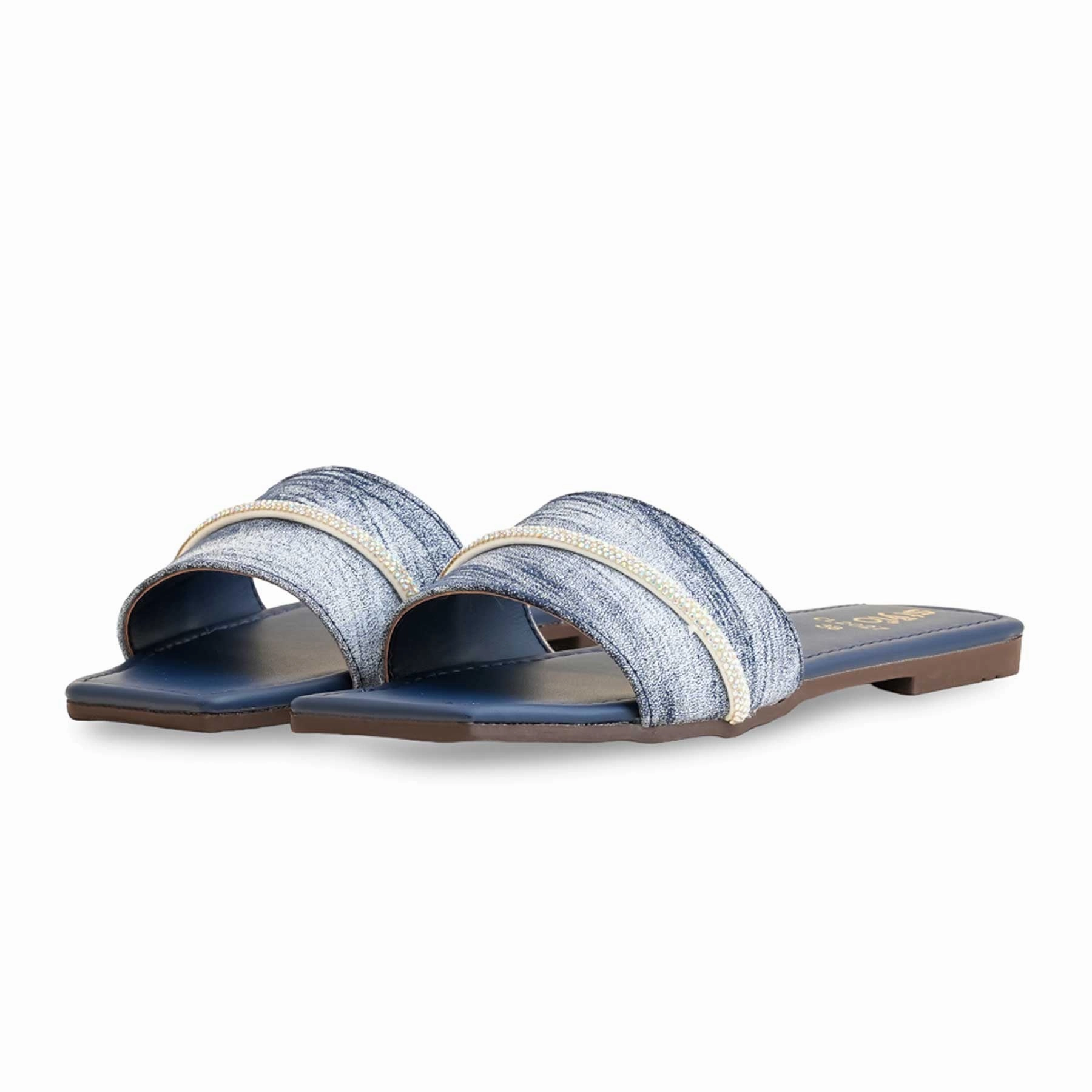 Dude Slippers Blue Casual Slipper CL2027