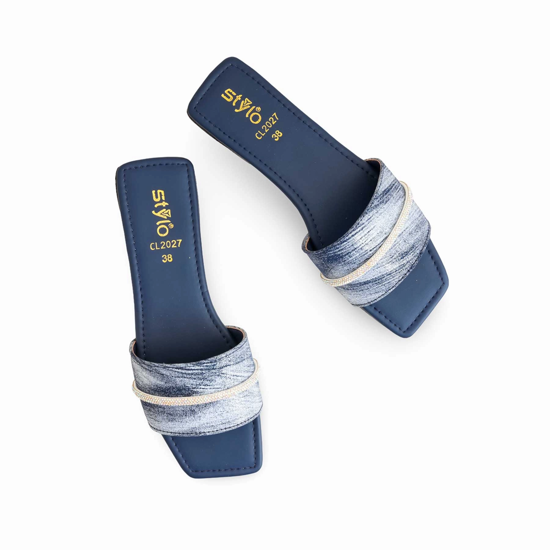 Guest Slippers Blue Casual Slipper CL2027