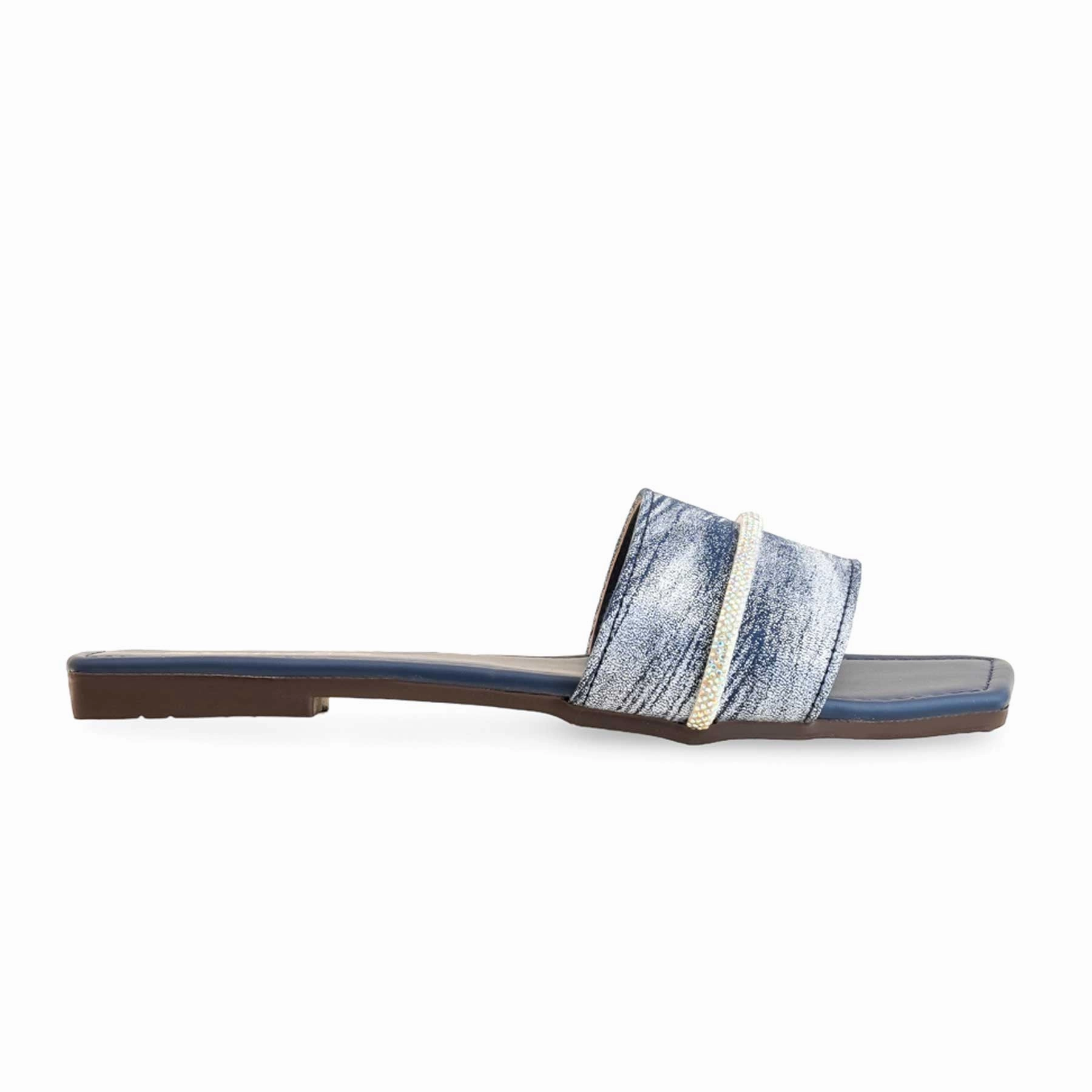 Luofu Slippers Blue Casual Slipper CL2027