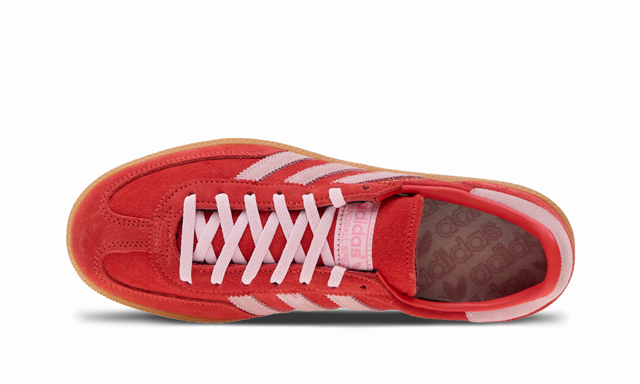 Adidas Shoes Basic Adidas Handball Spezial Bright Red Clear Pink (W)