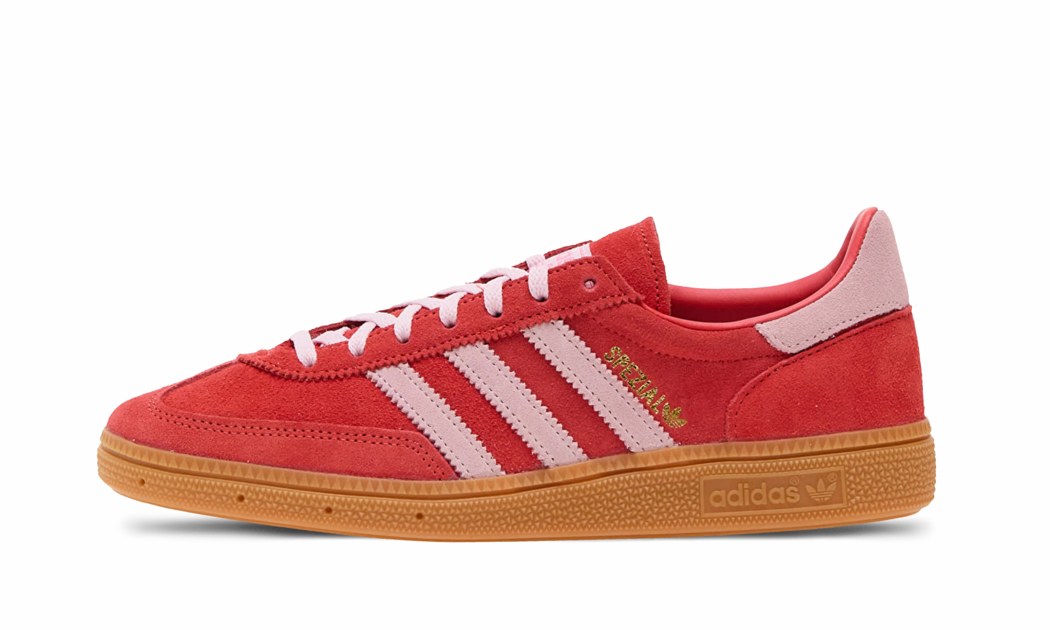 Adidas Shoes Wide Sizes Adidas Handball Spezial Bright Red Clear Pink (W)