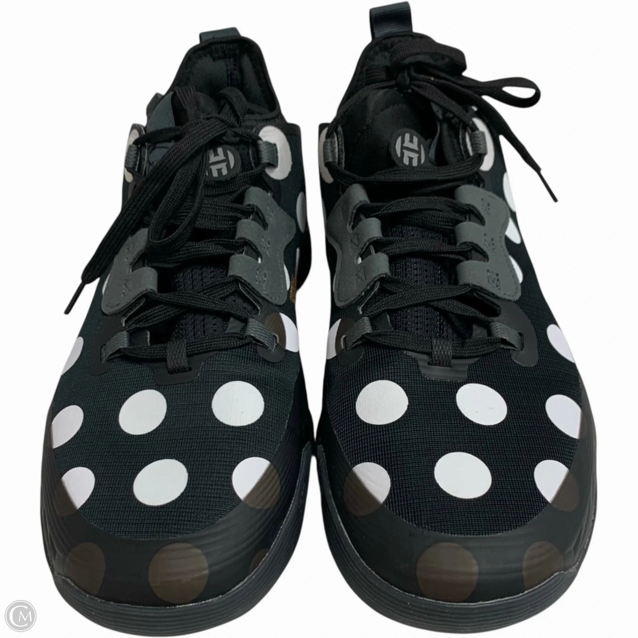 Basketball Shoes Adidas Harden Shoes Athletic By Adidas In Polkadot Pattern, Size: 9.5