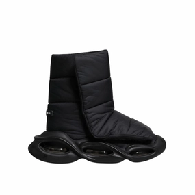 Dolce & Gabbana Black Slip On Wave Quilted Sneakers Shoes Dress Slacks And Sneakers