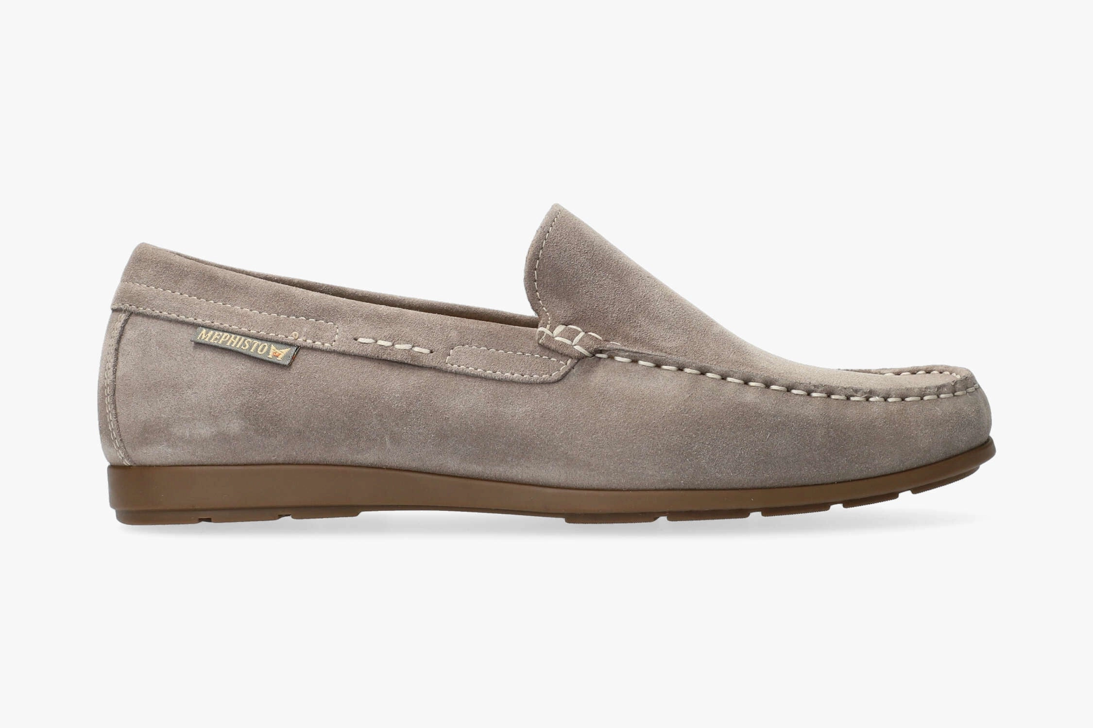 Algoras - Warm Grey Snaffle Smooth Leather Kiltie Loafers