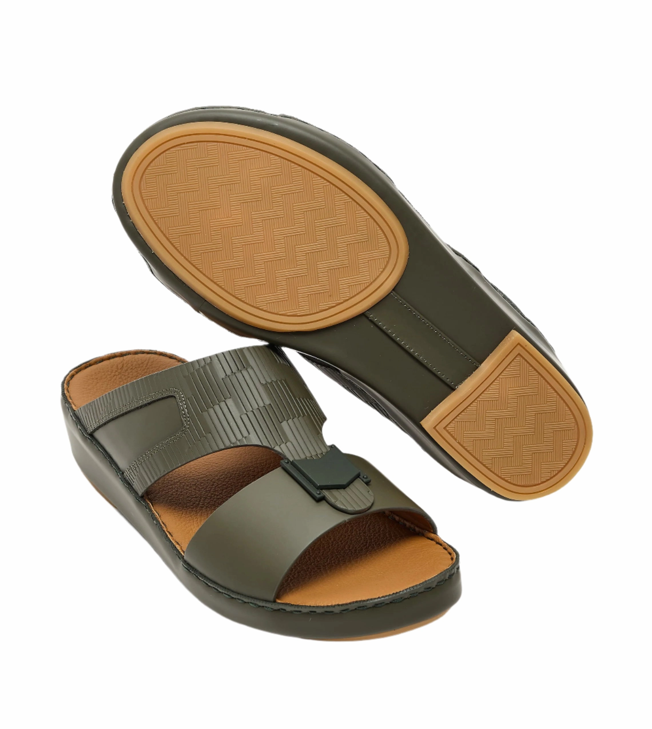 SMD 100 OLIVE ARABIC SANDALS Starfish Sandals