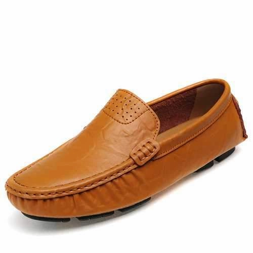 Split Toe Flat Shoes US Size 6.5-12 Men Flat Casual Outdoor Leather Soft Comfortable Flats Loafers Shoes