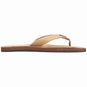 Bio Flip Flops Rainbow Single Layer Premium Leather Women's Flip Flop