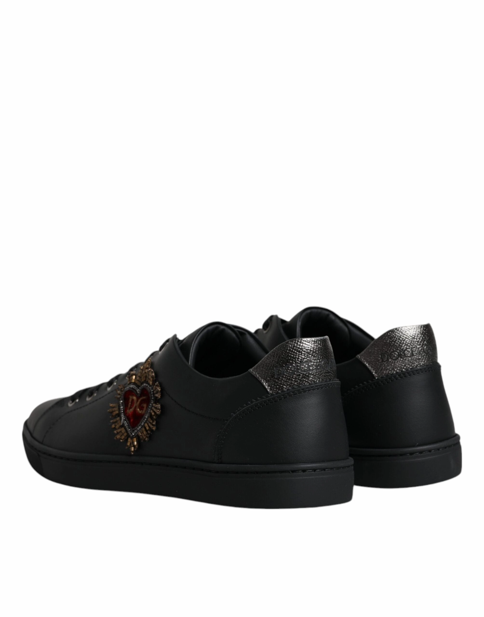 Black London Sacred Heart Men Sneakers Shoes Rag Bone Sneakers