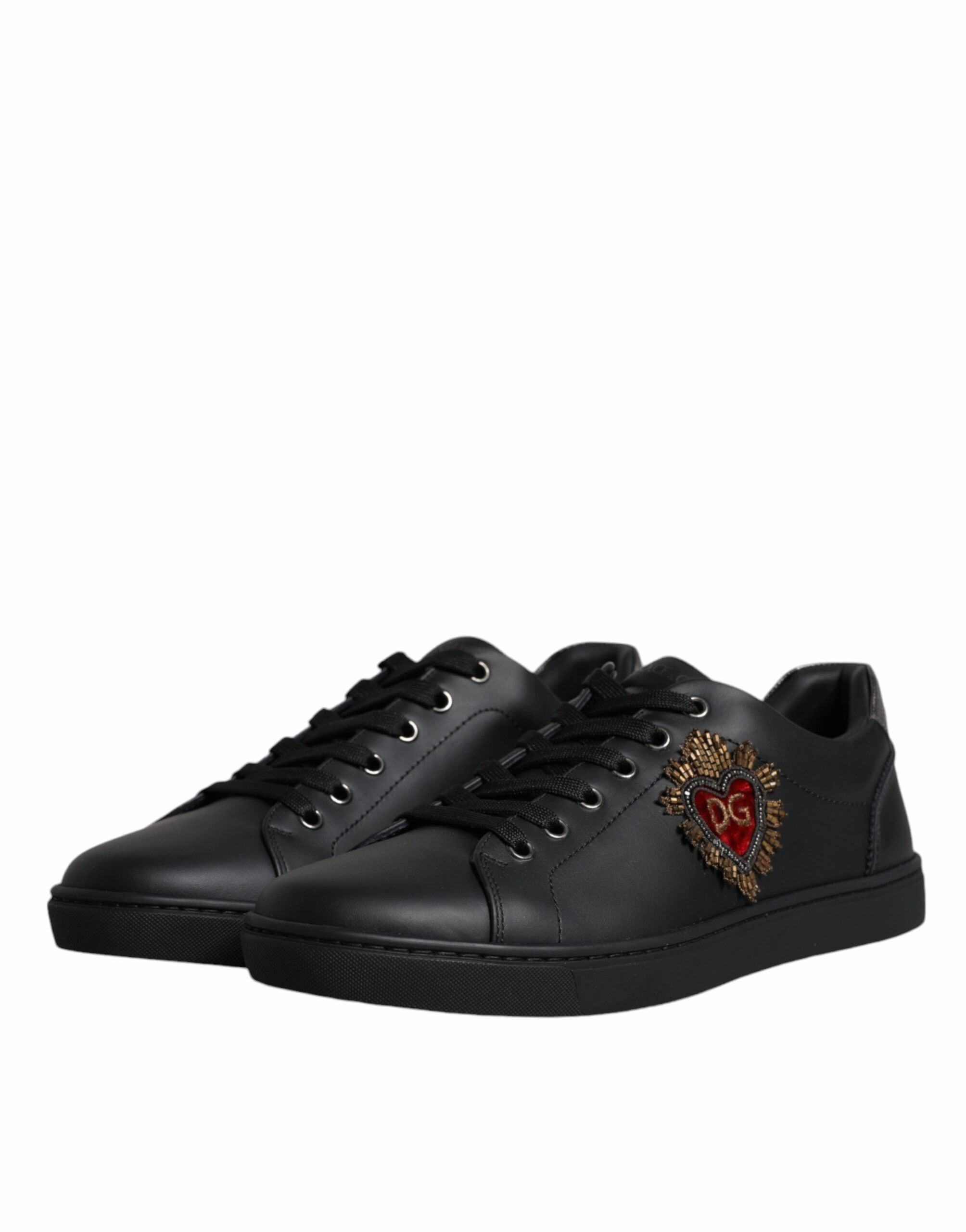 Black London Sacred Heart Men Sneakers Shoes Sneakers Store New York