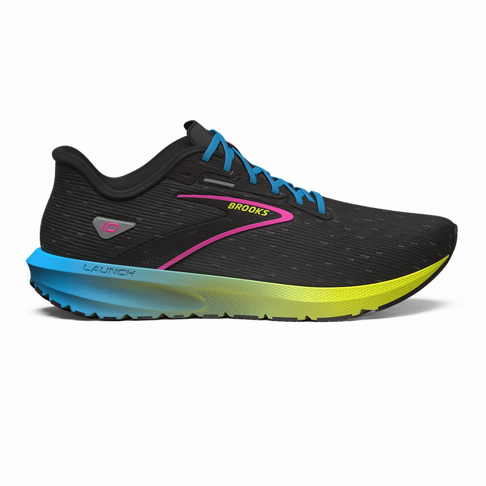 Shoe Run Brooks Launch 10 Women's -Black/Nightlife/Blue