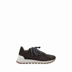 Sneakers Images Brunello Cucinelli Black Rubber Platform Sneakers