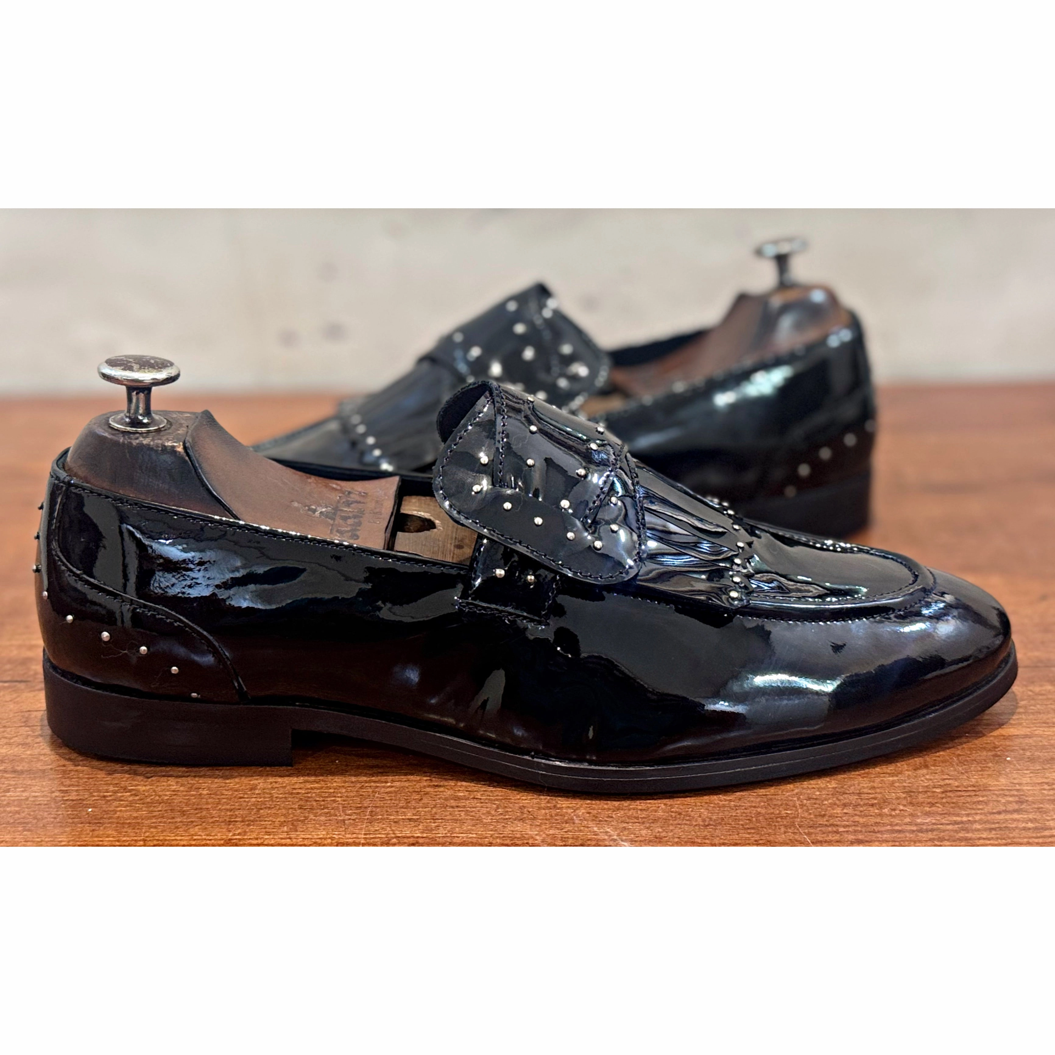 Butterfly Loafers Patent Bajri Nine West Penny Loafers