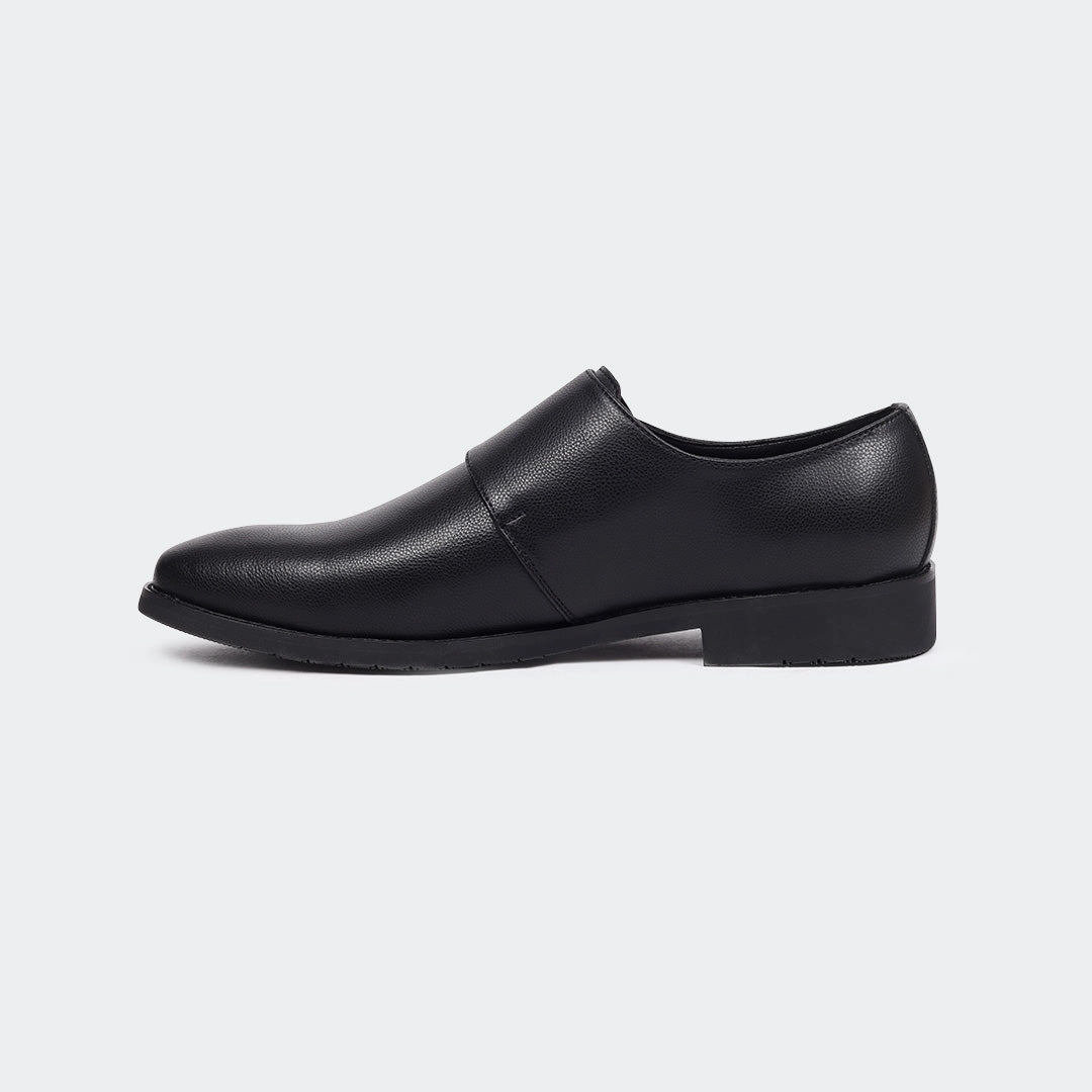 Loafers Zerogrand Caliber Shoes Black Penny Formal Shoes for Men (LEOPOLD T686G)