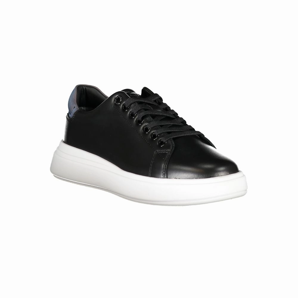 Best Sneakers For New Walkers Calvin Klein Chic Contrasting Lace-Up Sneakers