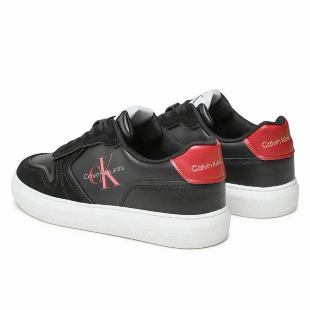 Calvin Klein Jeans Casual Cupsole Fluo Contrast Trainer YM0YM00605-BLKRED Air Max 98 Metallic Casual Shoes