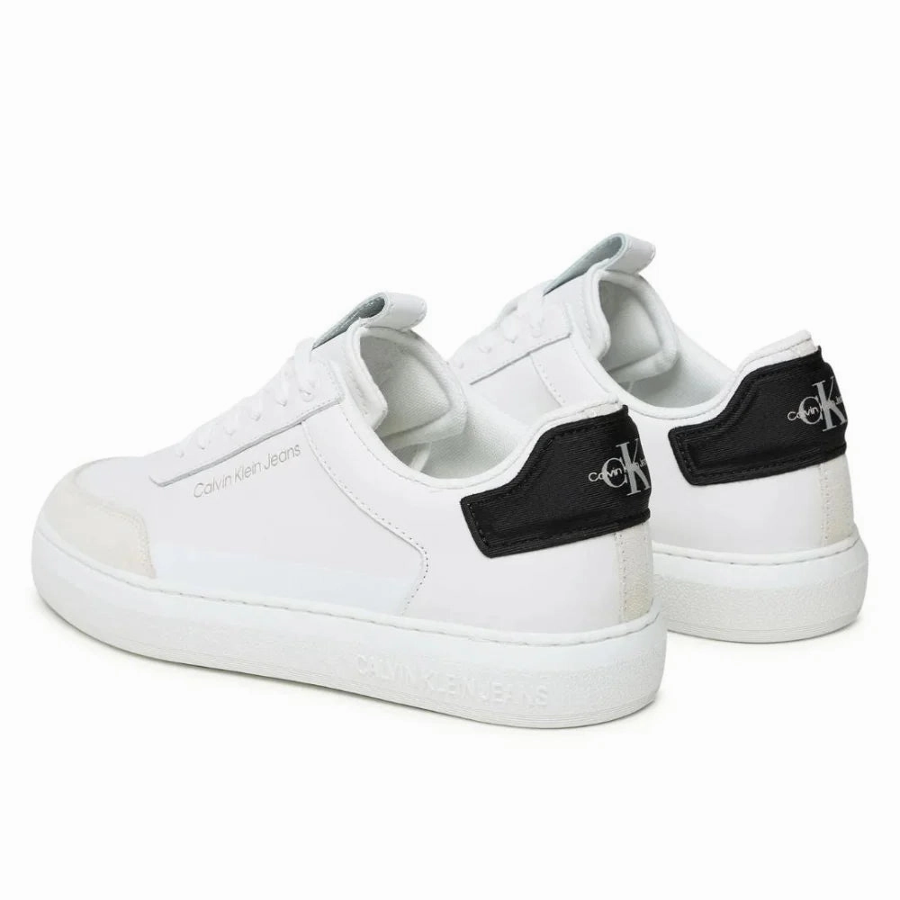 Calvin Klein Jeans Casual Cupsole High-Low Freq Trainer YM0YM00670-WHTBLK Casual Shoes Flipkart