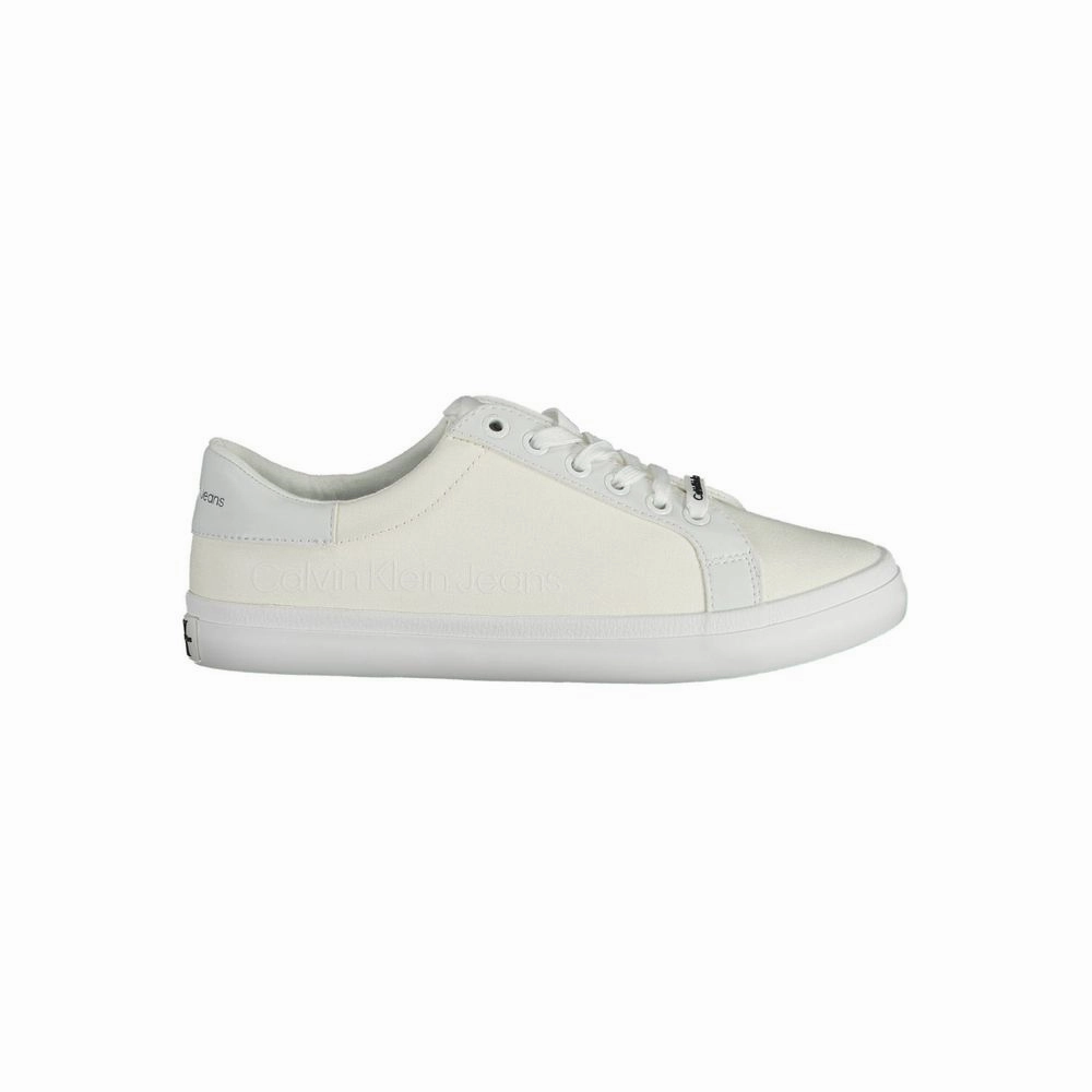 Calvin Klein White Cotton Sneaker Nama Sneakers