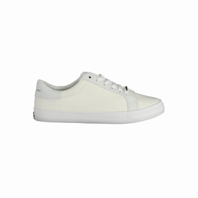 Calvin Klein White Cotton Sneaker Best Luxury Sneakers