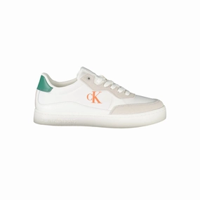 Calvin Klein White Leather Men Sneaker Anta Sneakers