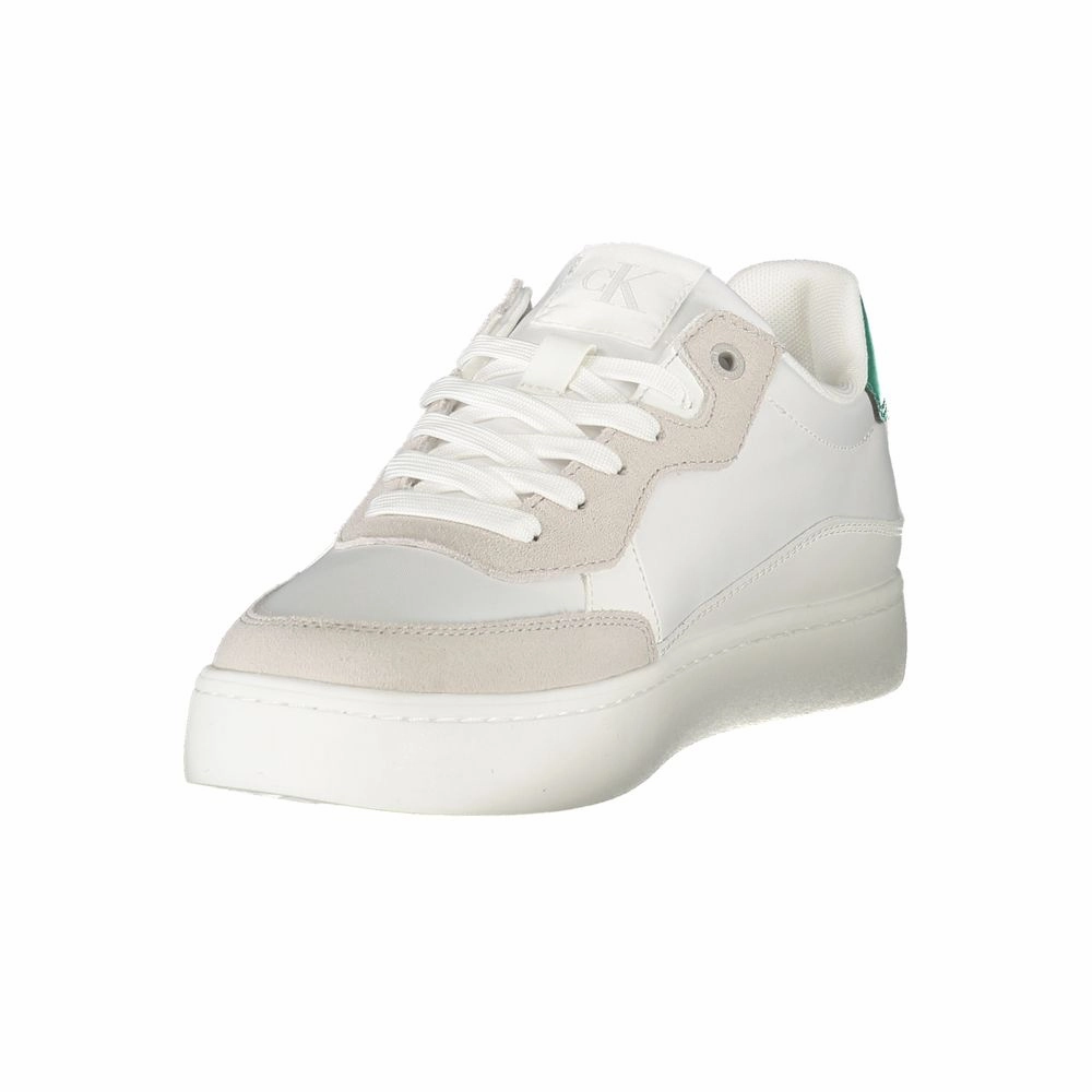 Lifetime Fitness Sneakers Calvin Klein White Leather Men Sneaker