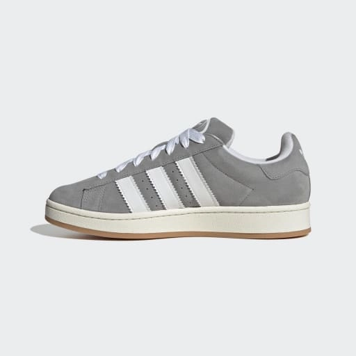 CAMPUS 00S SHOES - Grey Three / Cloud White / Off White Adidas Ava Court Tennis Shoes