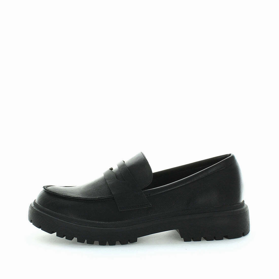 Suit Tassel Loafers Wilde Sherlee Women's Loafers - Black Smooth