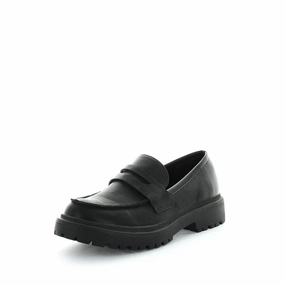 Loafers Driving Wilde Sherlee Women's Loafers - Black Smooth